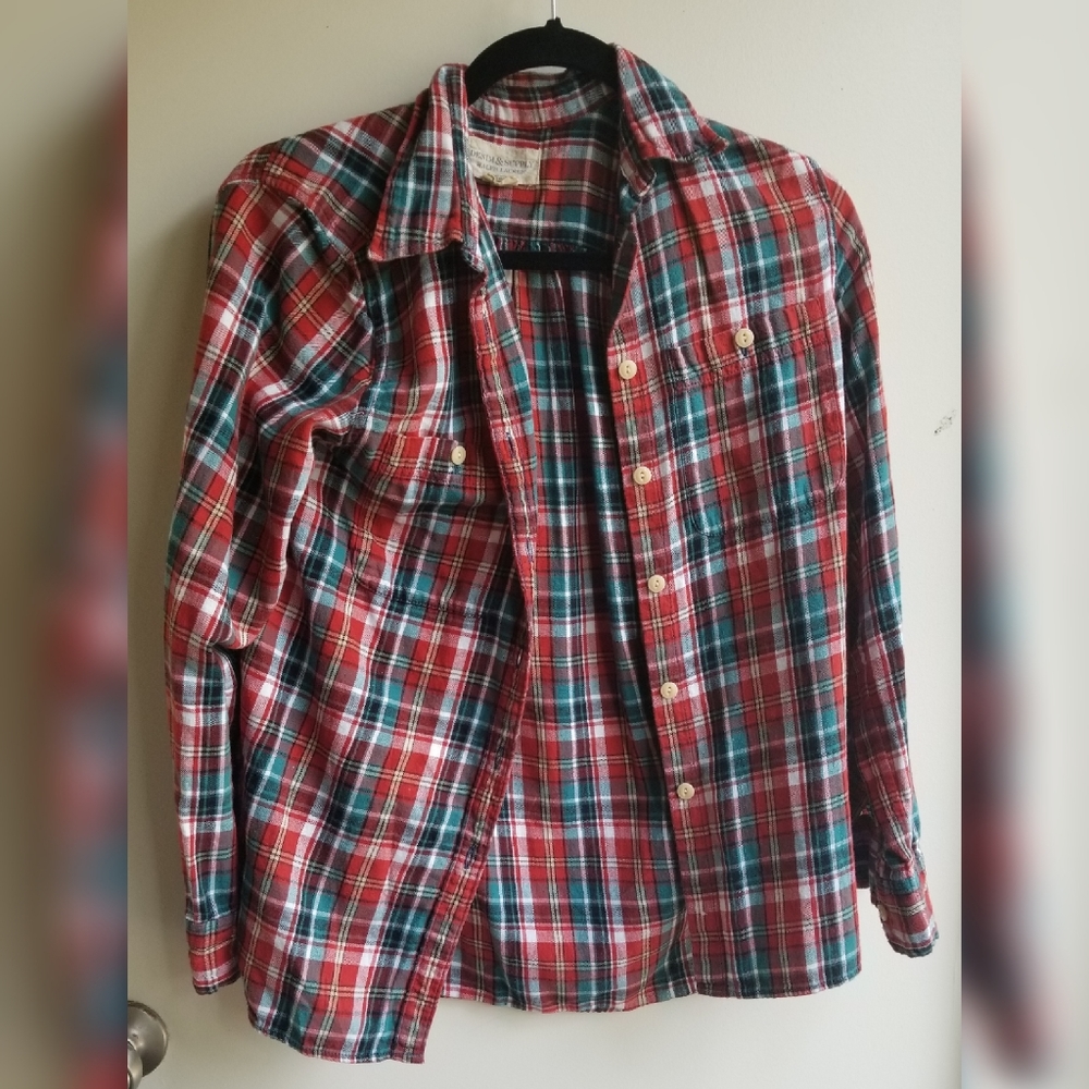 Ralph Lauren Denim & Supply Plaid Button Down xs